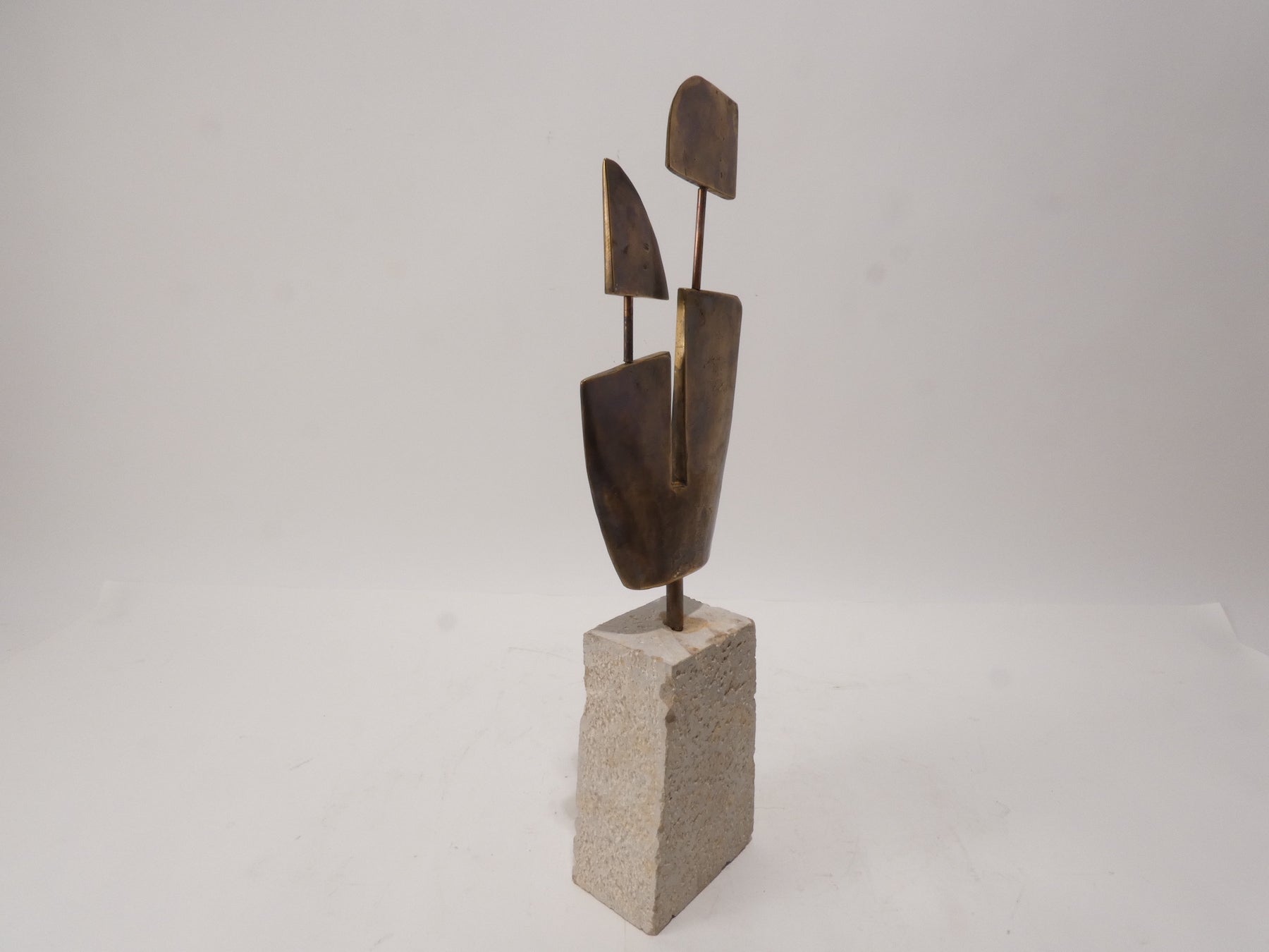 Limited Edition Bronze and Stone Sculpture