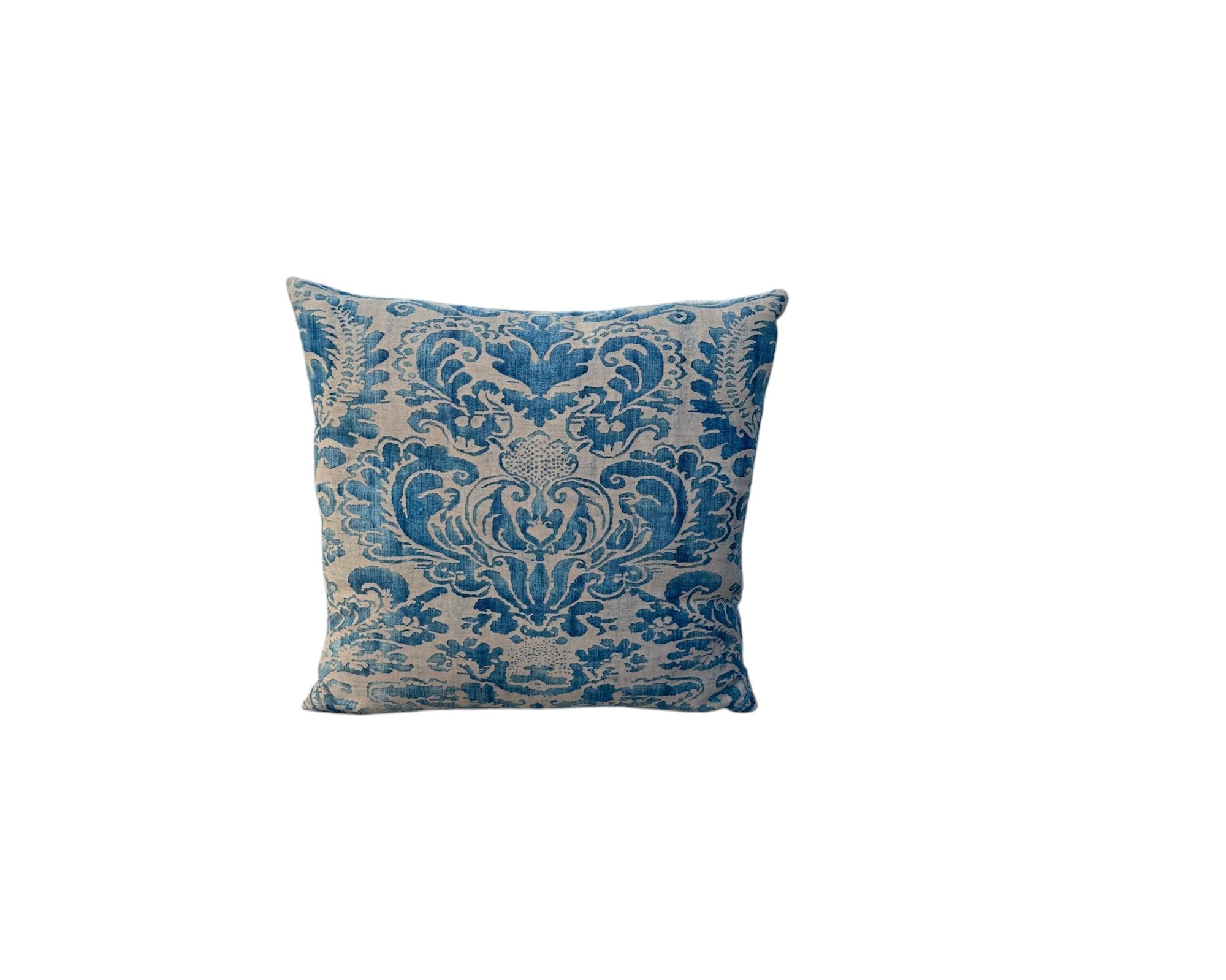 19th Century Fortuny Textile Pillow