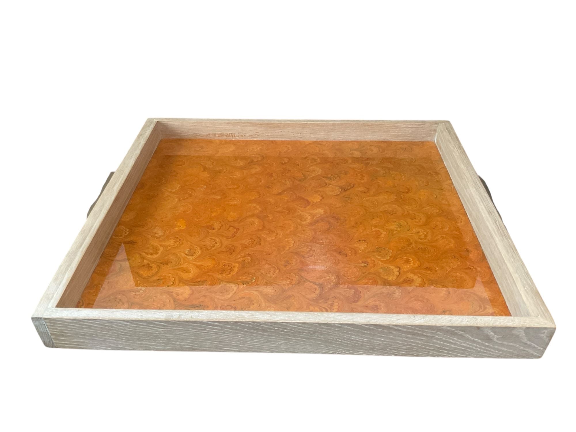 Limited Edition Vintage Italian Marbleized Paper Tray