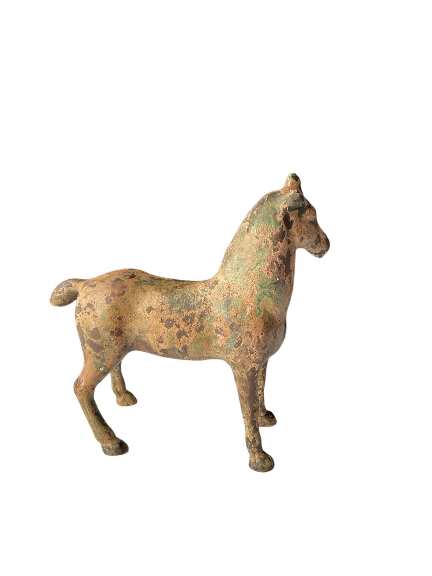 Vintage Swedish Bronze Horse