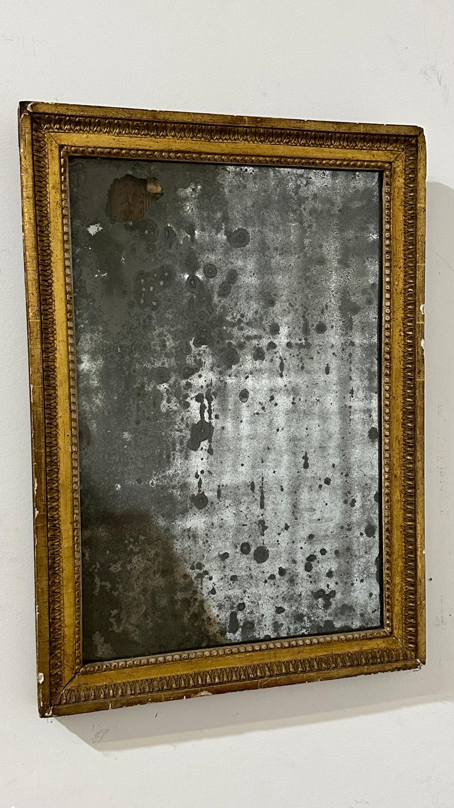 French 18th Century Gilt Mirror