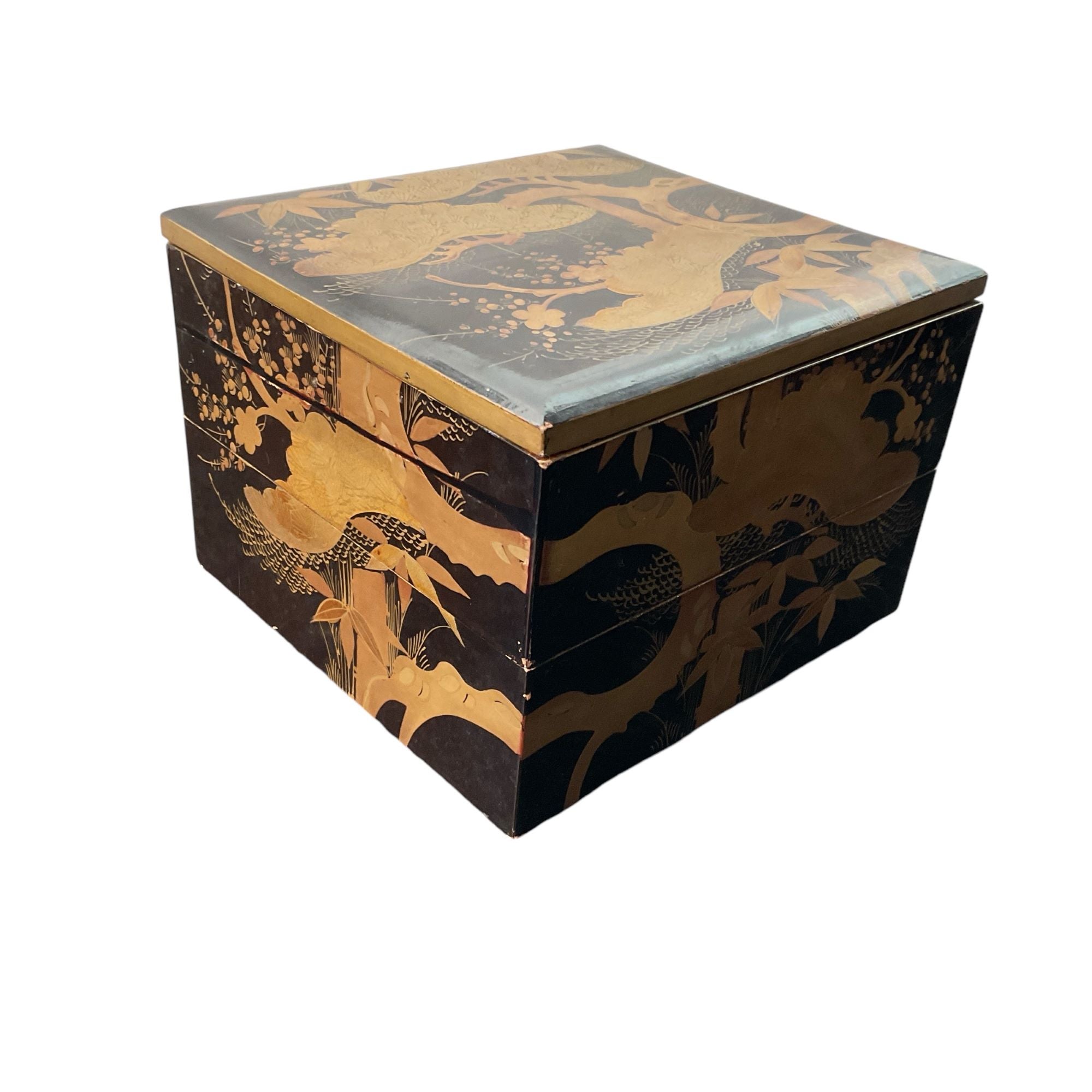 Vintage Japanese Lacquer Box