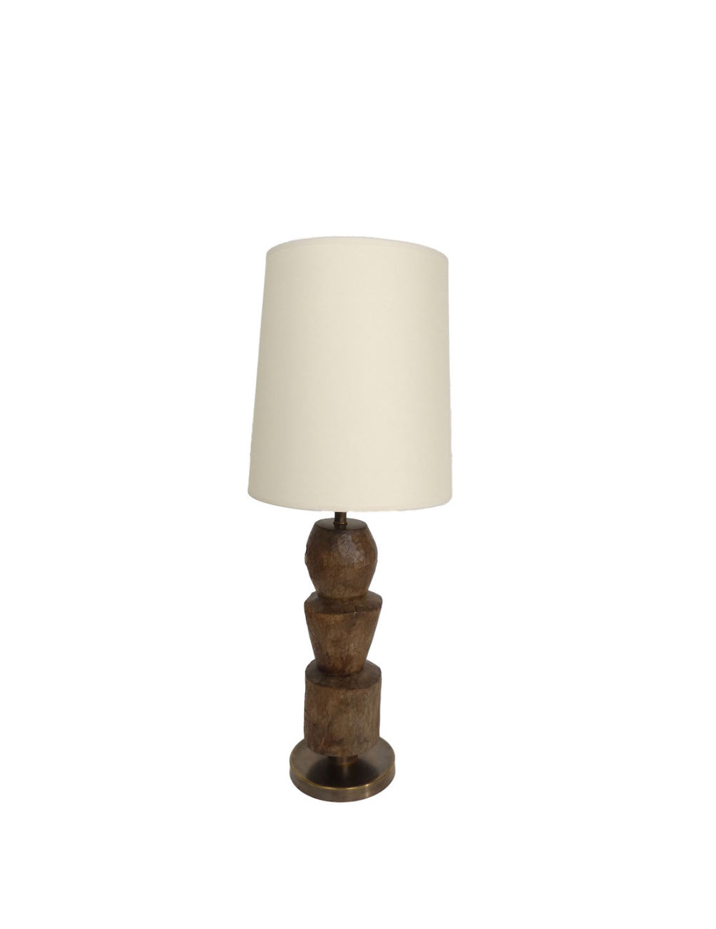 Lucca Studio Rabat Antique Wood Element Lamp