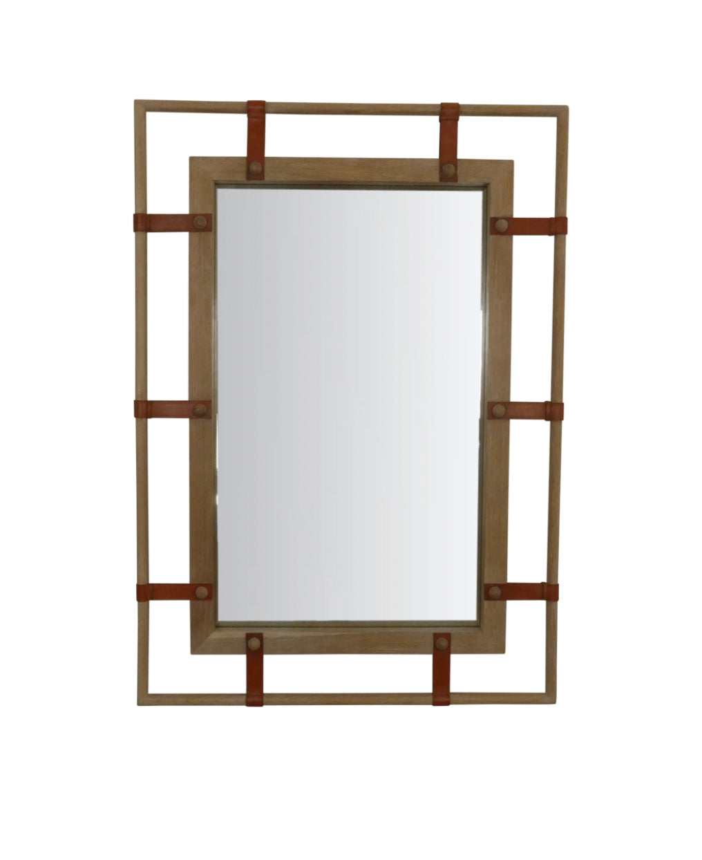 Lucca Studio Donovan Mirror in Oak