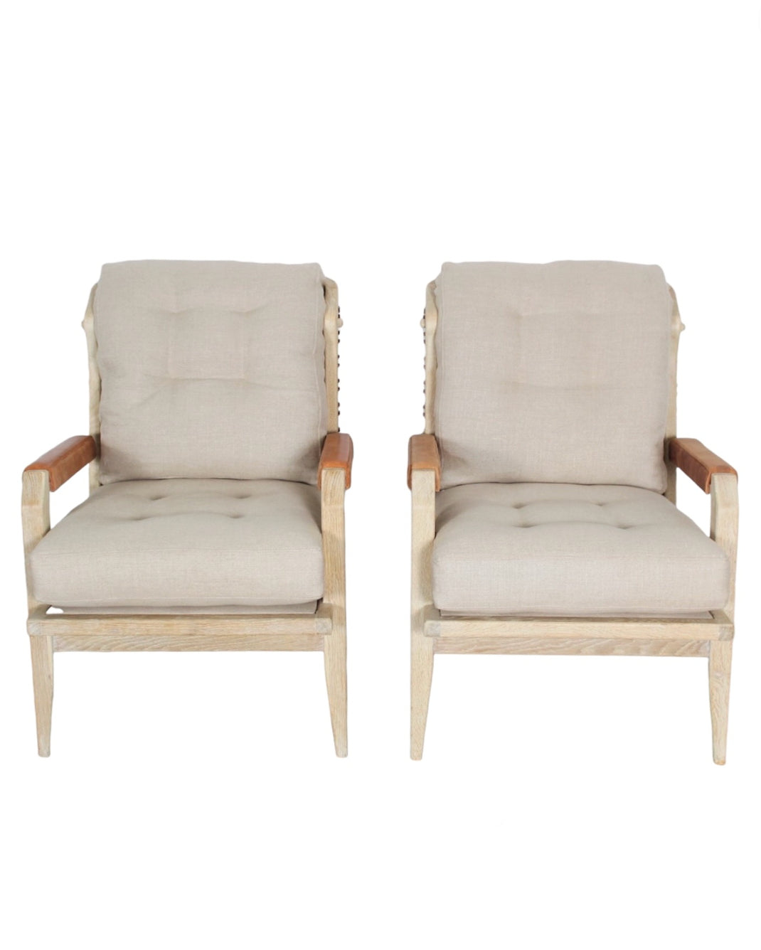 Pair of Lucca Studio Langdon Chair