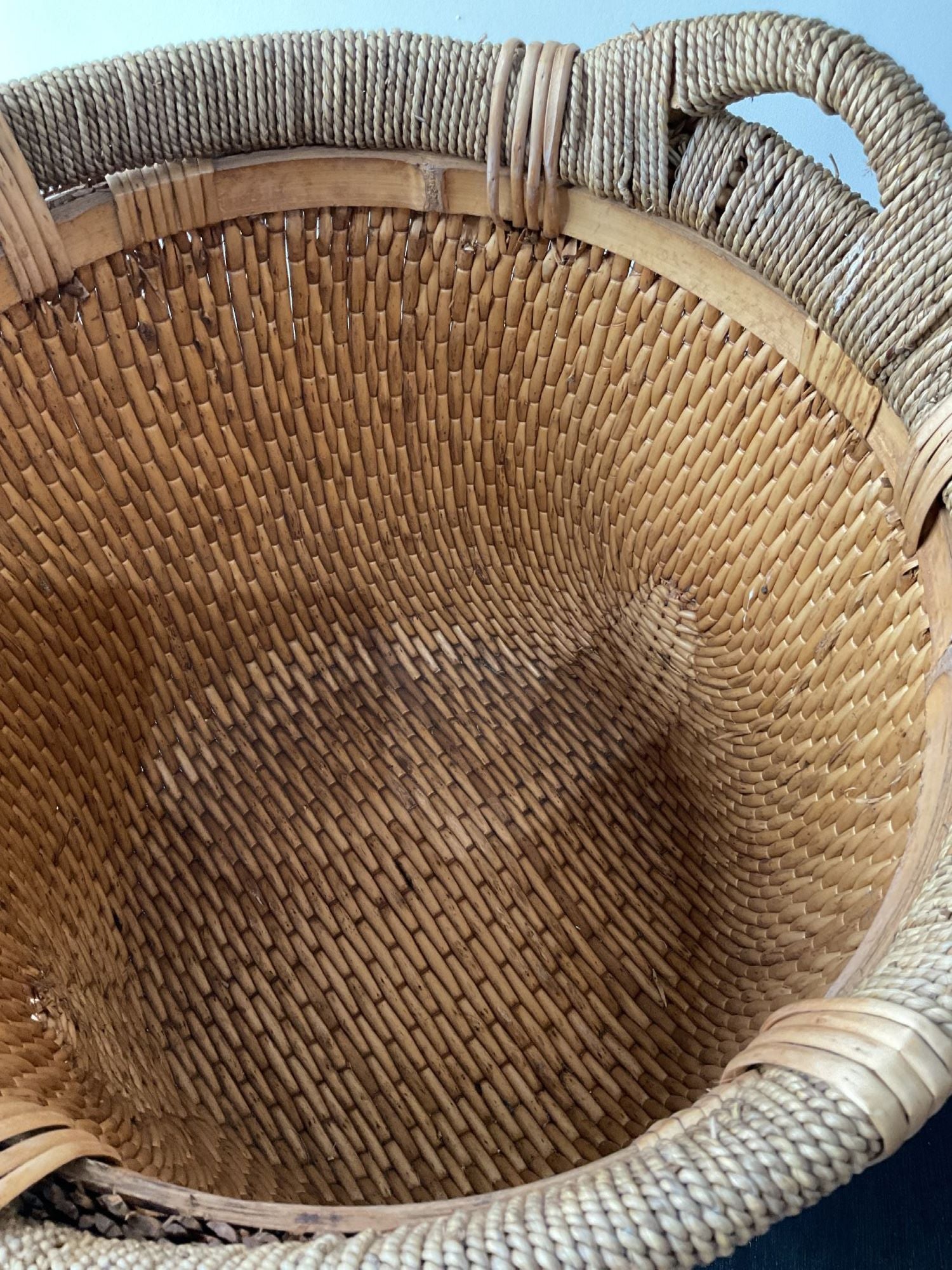 Large 19th Century Chinese Basket