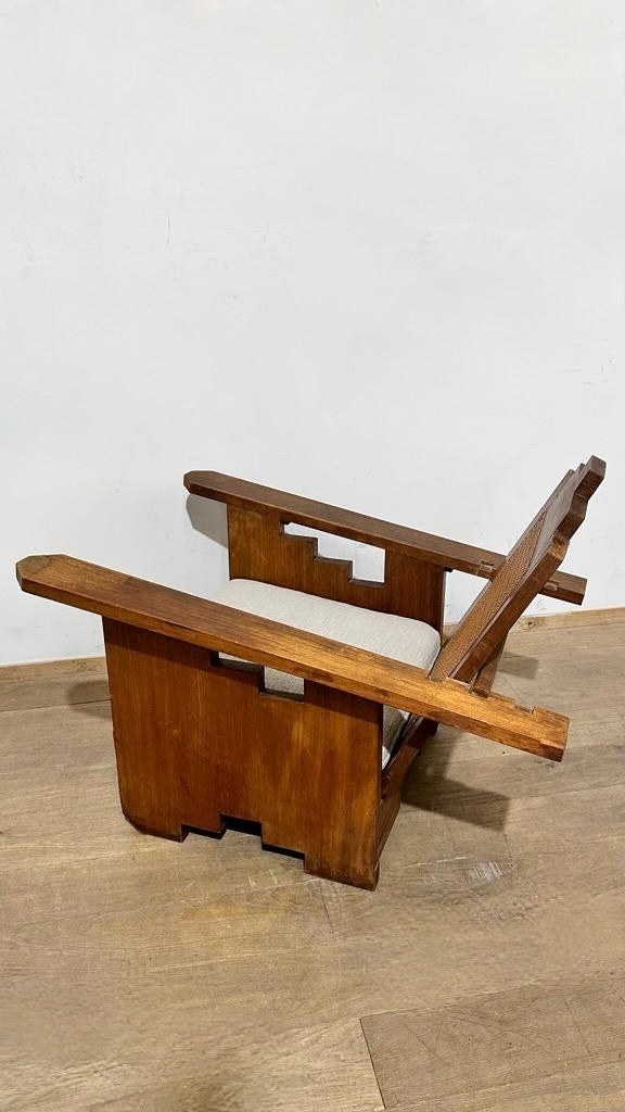 Highly Unique French Modernist Chair