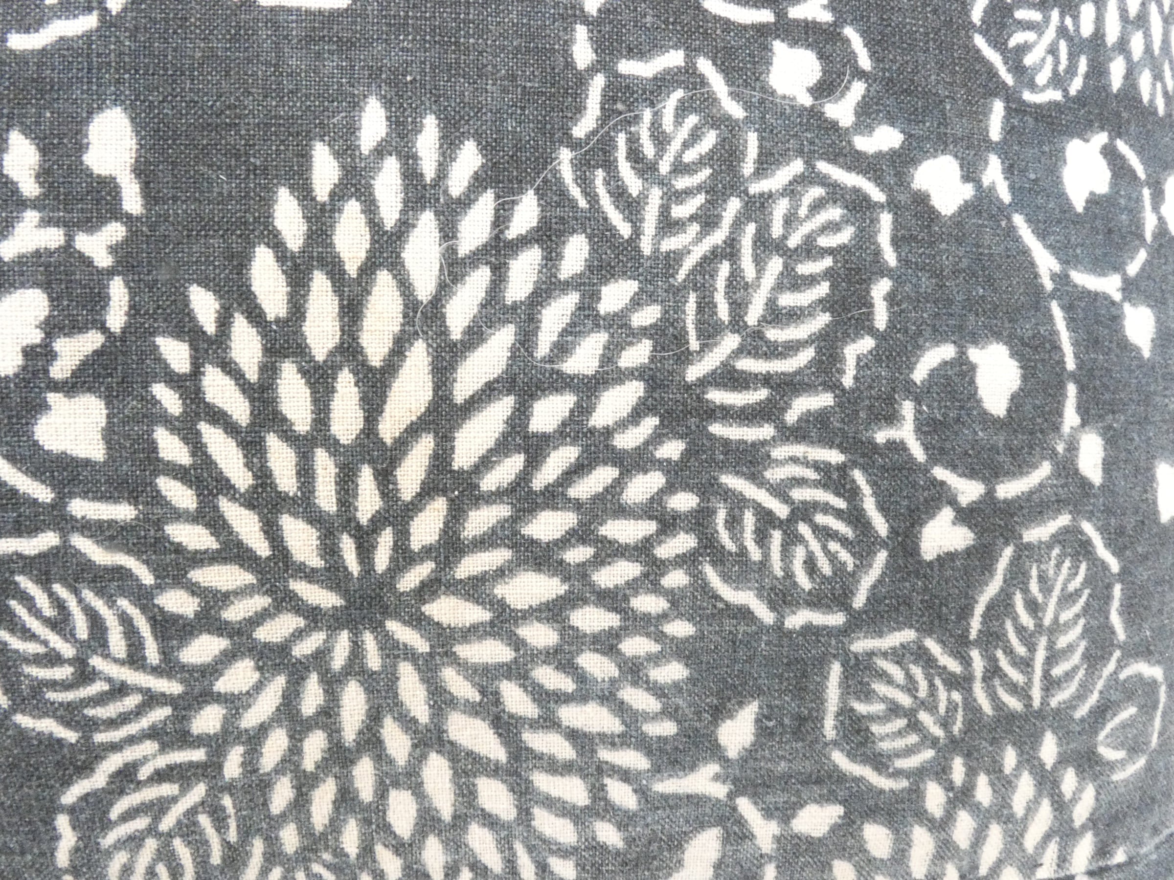 Antique Japanese Indigo Textile Pillow