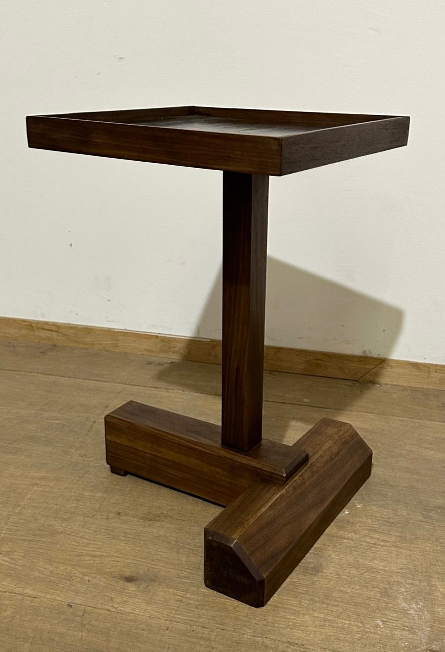 Lucca Studio Rhodes Walnut Side Table