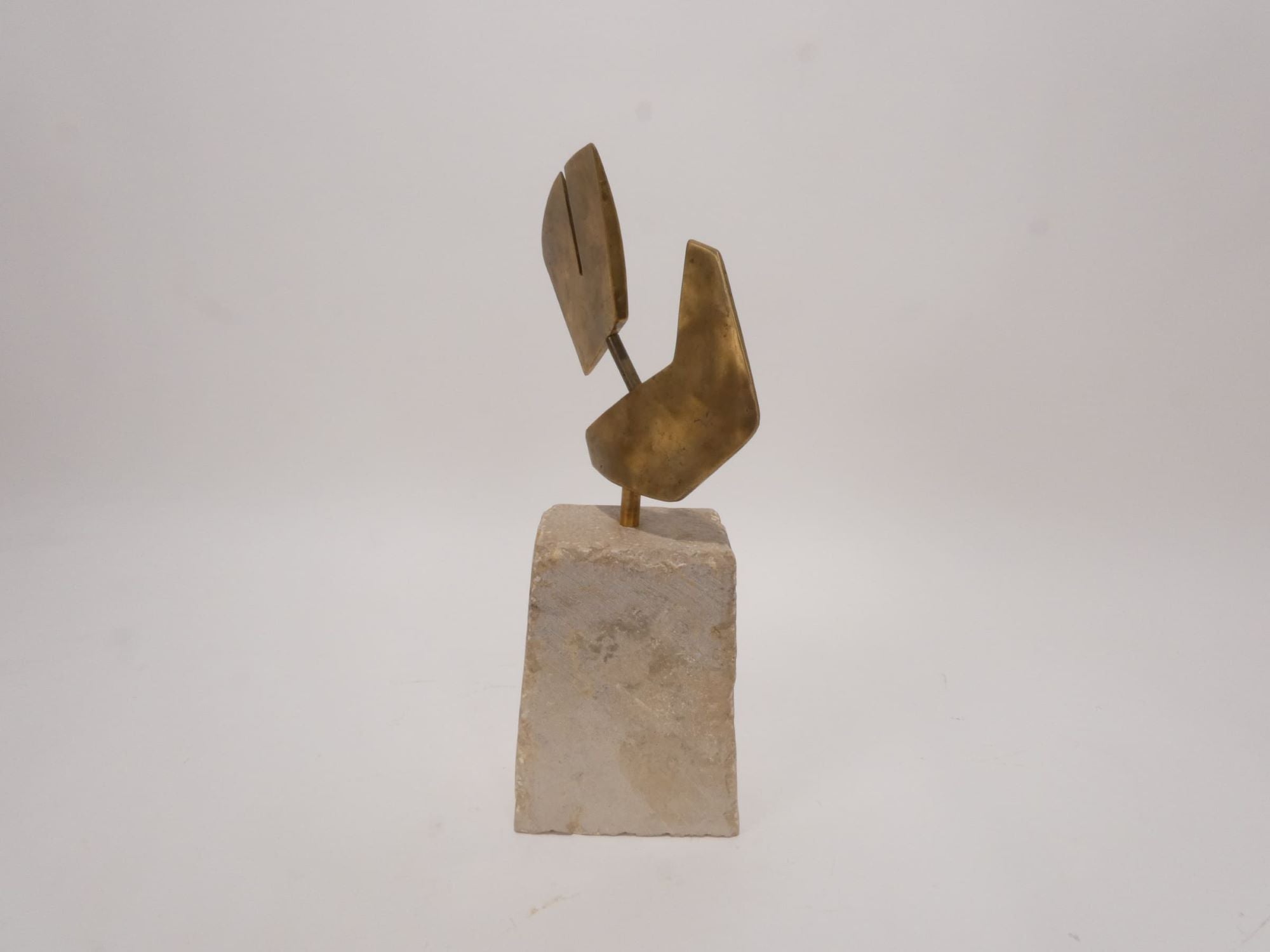 Limited Edition Bronze and Stone Sculpture