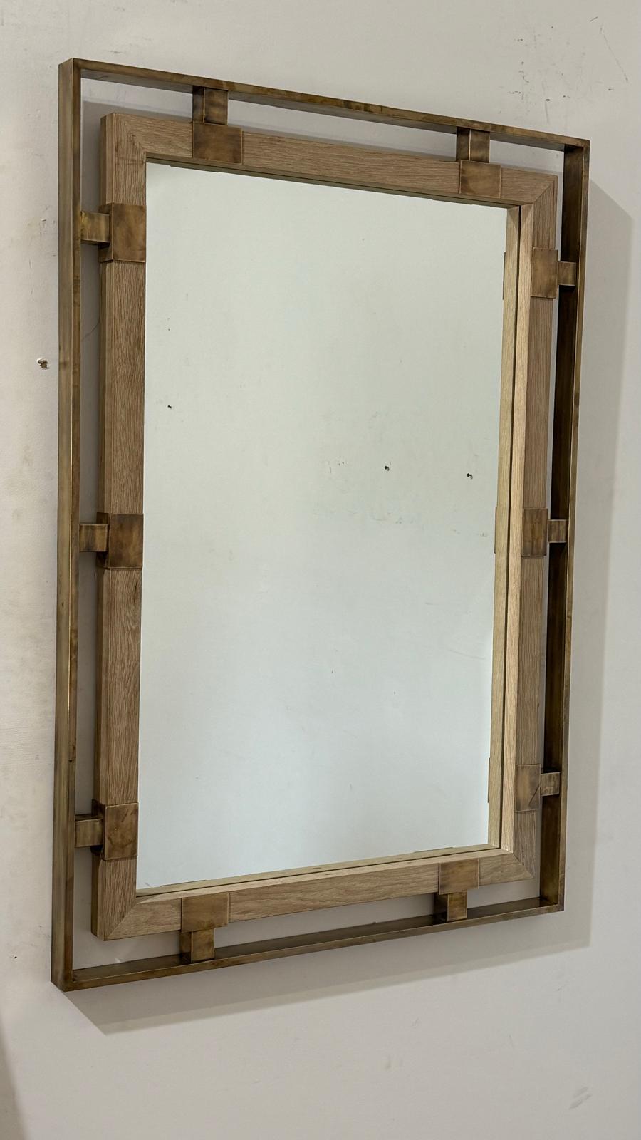 Lucca Studio Zuma Oak Mirror