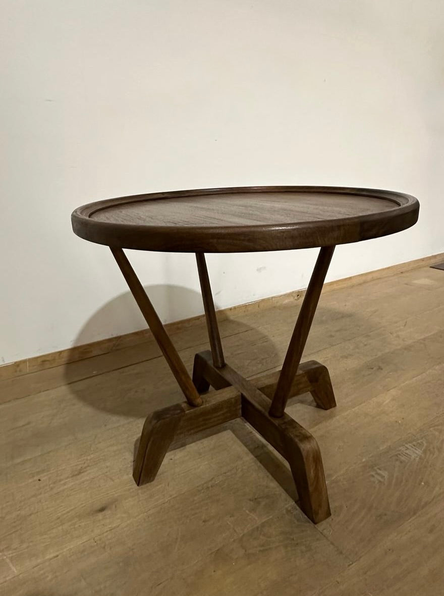 Lucca Studio Hyatt Table in Walnut