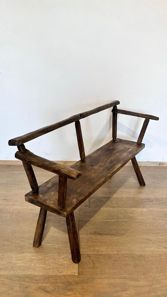 Lucca Studio Gordes Walnut Bench