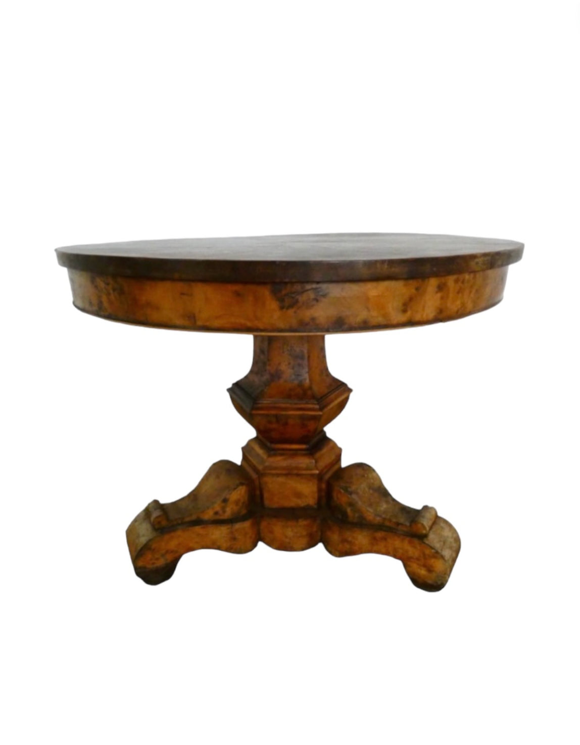 19th Century Leather Top Table