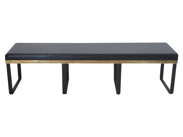 Lucca Studio Vaughn Bench (Black-4 legs)