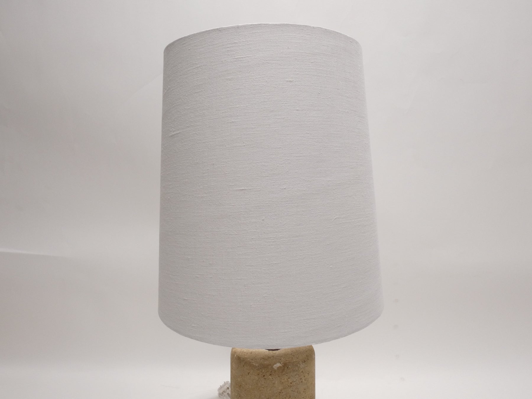 French Vintage Stone Lamp