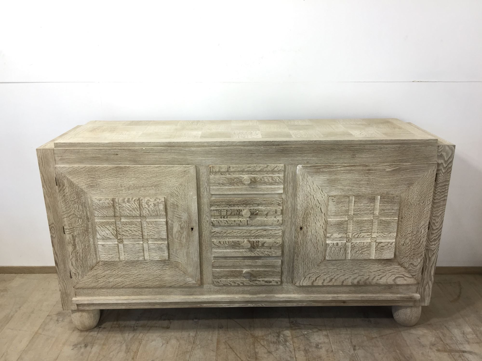 French 1940's Oak Buffet