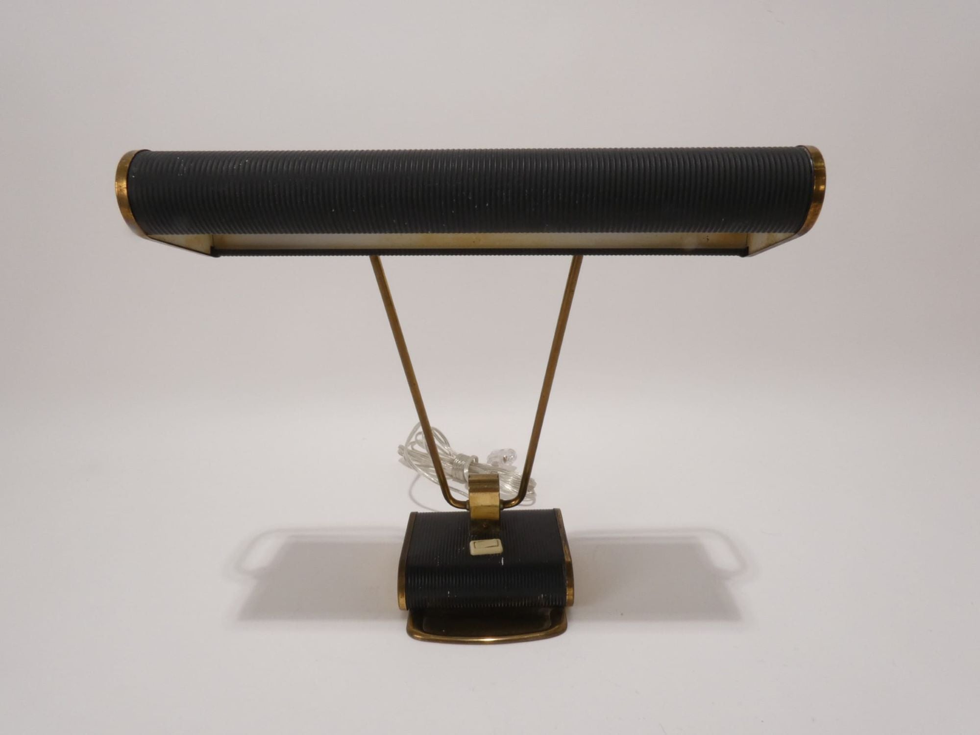 Eileen Gray Adjustable Brass and Black  Table Lamp