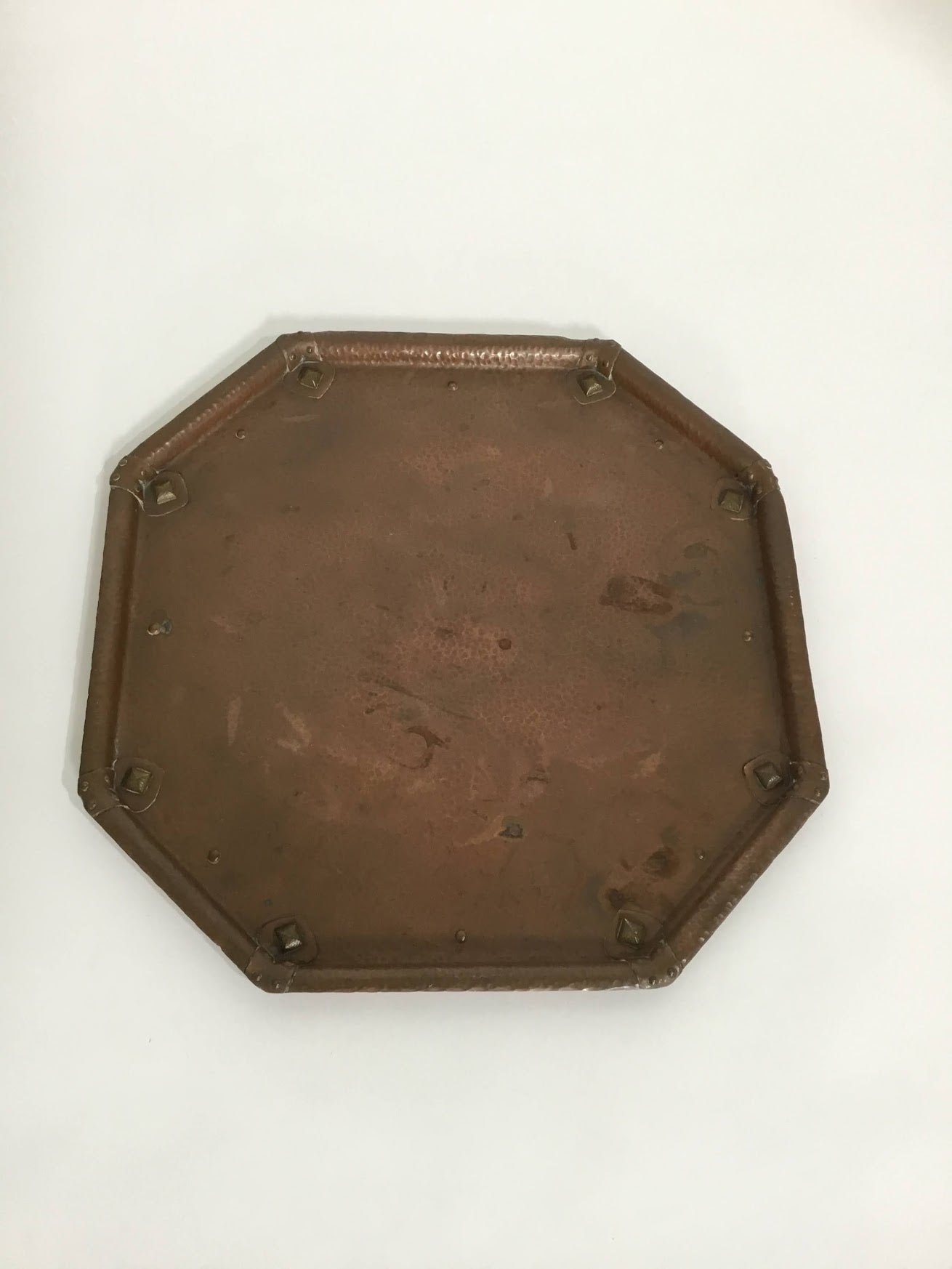 Hand Hammered Copper Tray