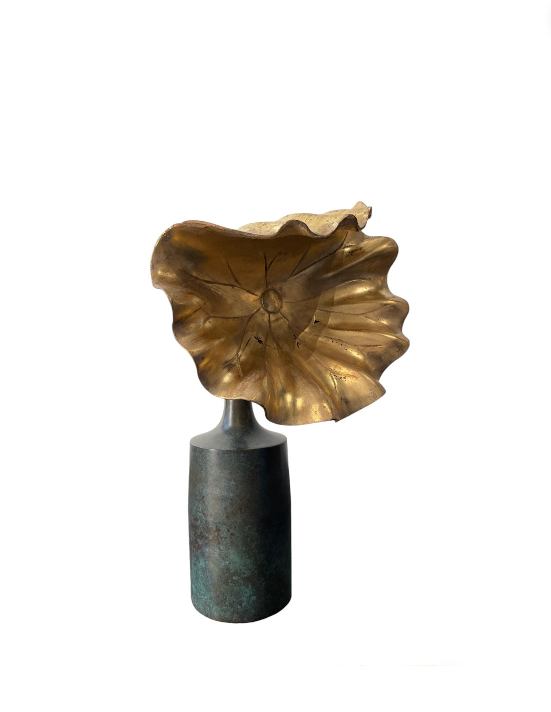 Exceptional 19th Century Gilt Wood Alter Flower