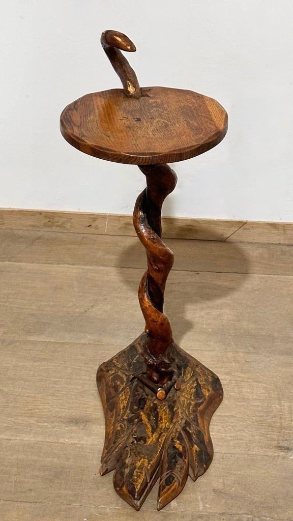 Unique French Side Table with Root Base