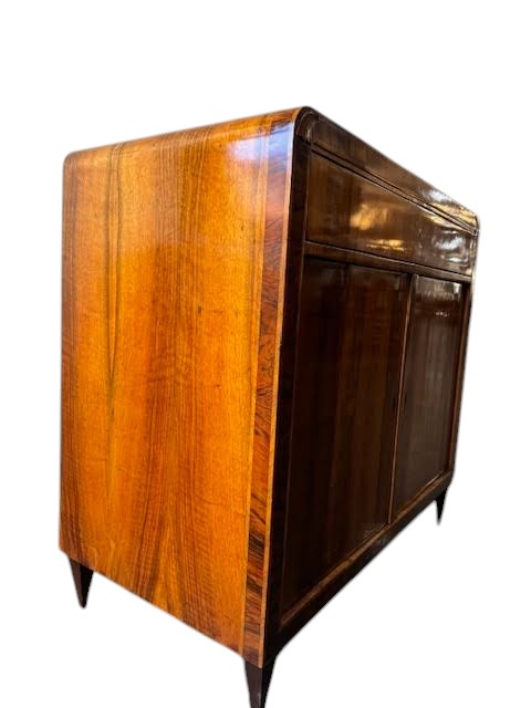 French Walnut Deco Cabinet