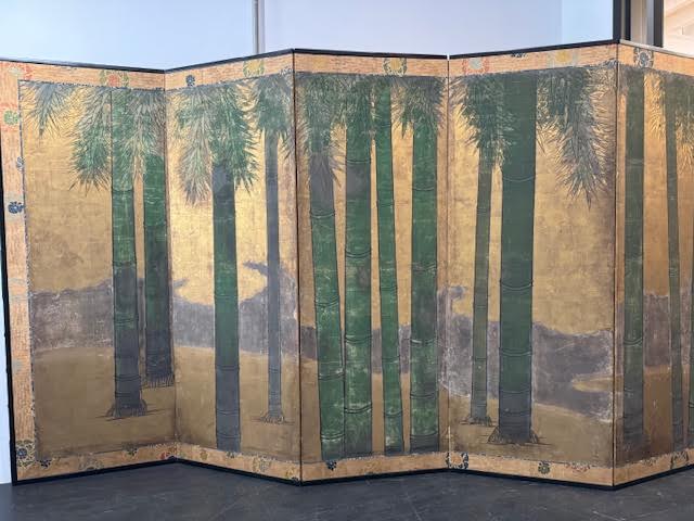 18th Century Japanese (6) Panel Screen