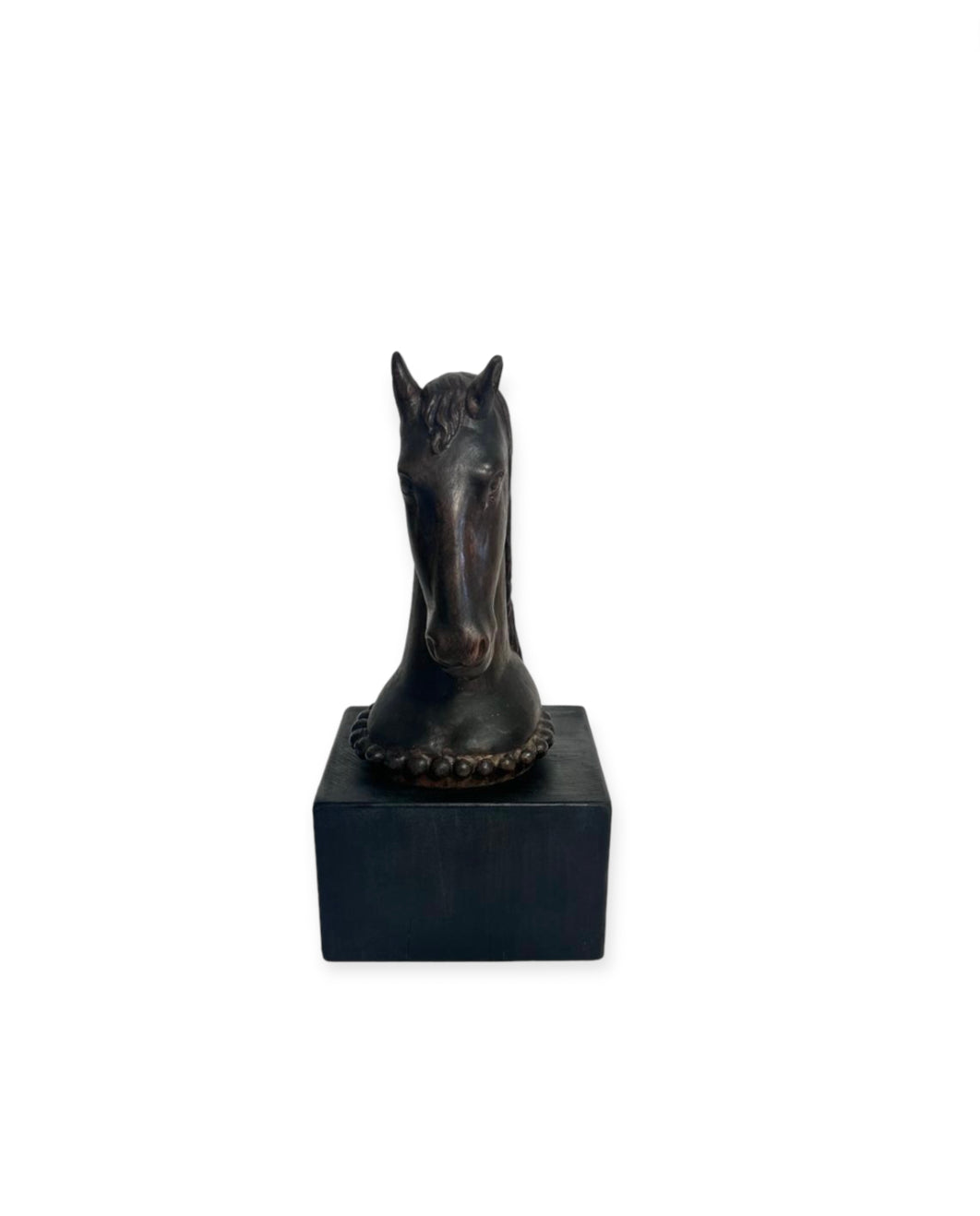 French Mid Century Horse Head Sculpture