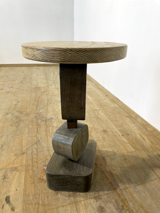 Lucca Studio Alcott  Walnut Side Table