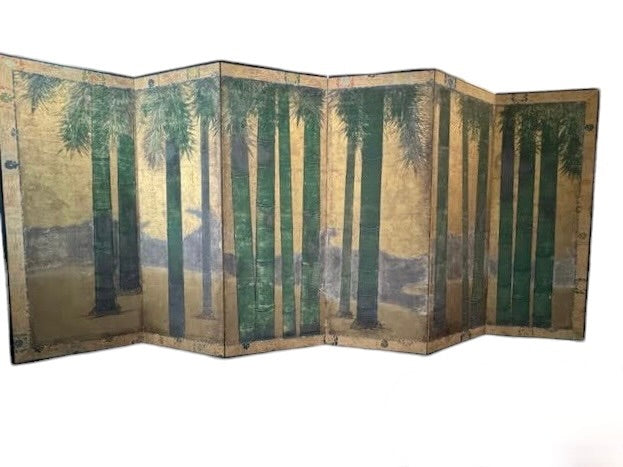 18th Century Japanese (6) Panel Screen