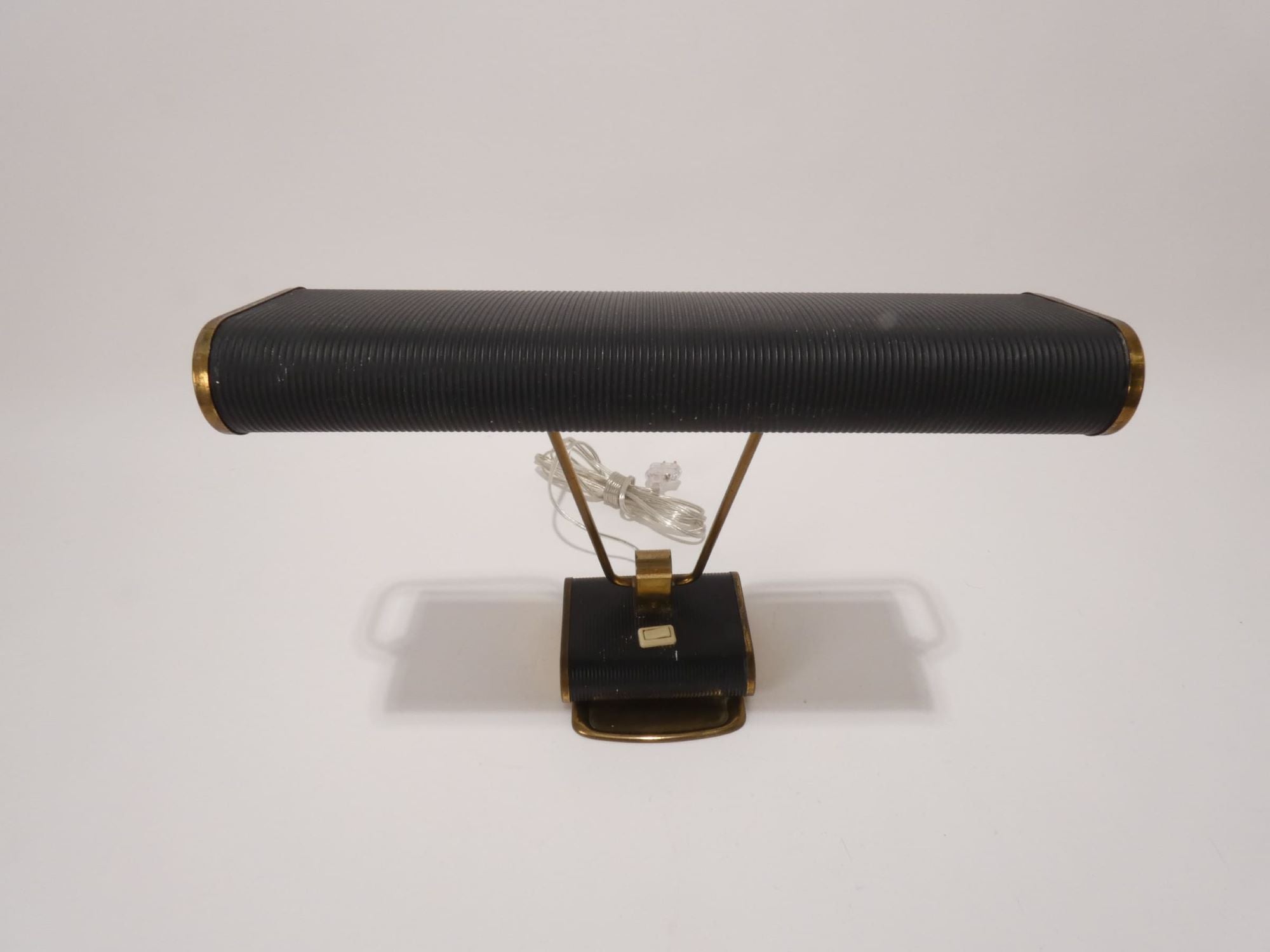 Eileen Gray Adjustable Brass and Black  Table Lamp