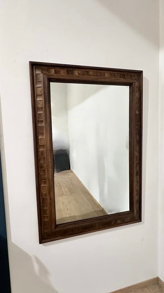 Lucca Studio Scout Spanish Walnut Mirror