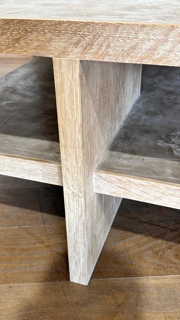 Lucca Studio Marcel Coffee Table  (Cement Top)