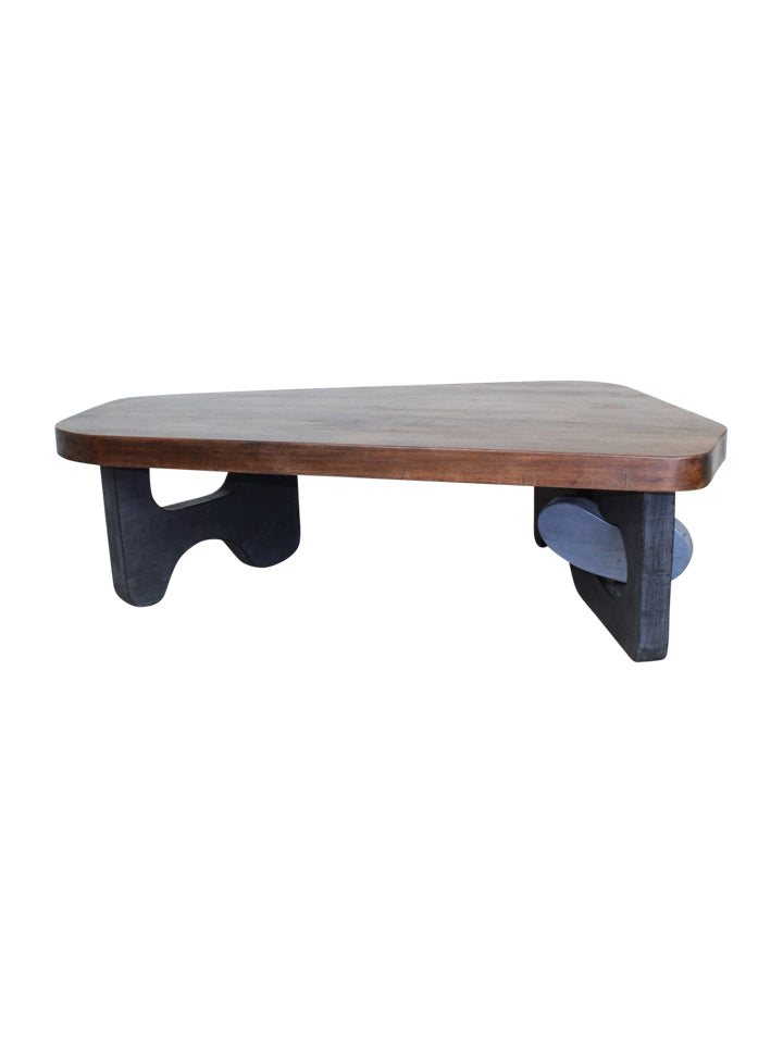 Lucca Studio Leo Organic Modern Coffee Table with Unusual Base