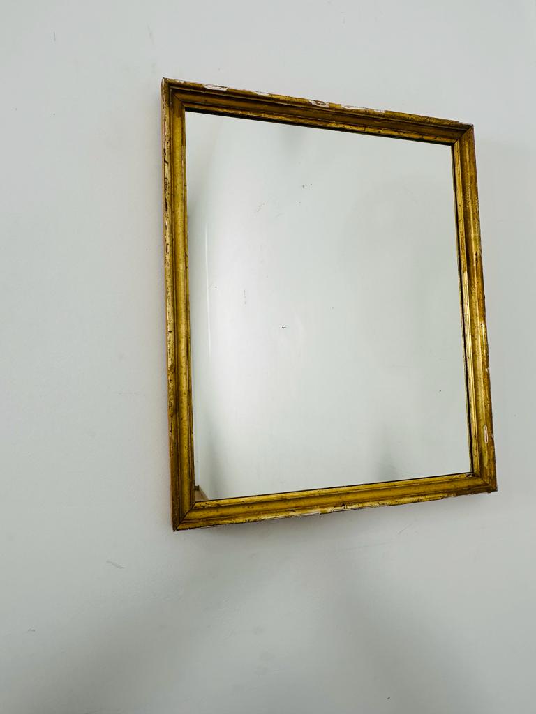 19th Century Spanish Gilt Wood Mirror