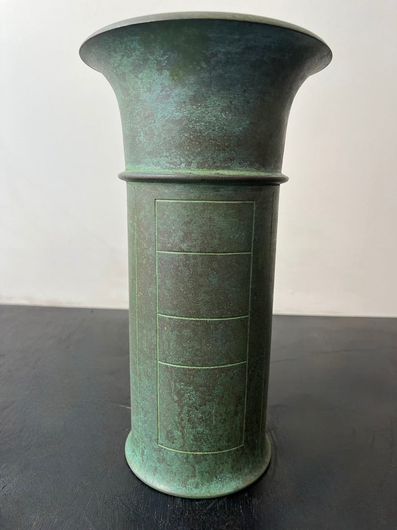 Vintage Japanese Bronze Vase