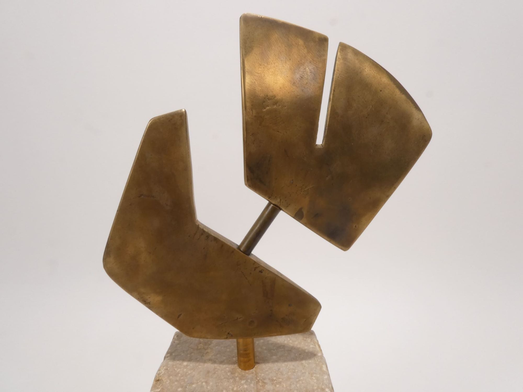 Limited Edition Bronze and Stone Sculpture