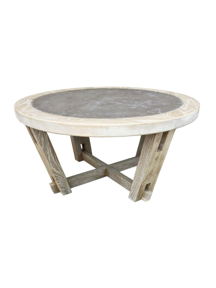 Lucca Studio Dider Round Coffee Table (Cement top)