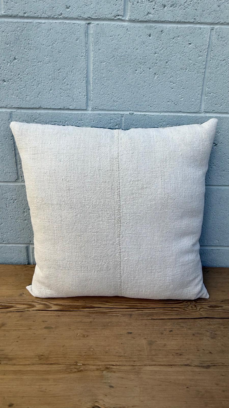 Vintage Japanese Indigo Textile Pillow