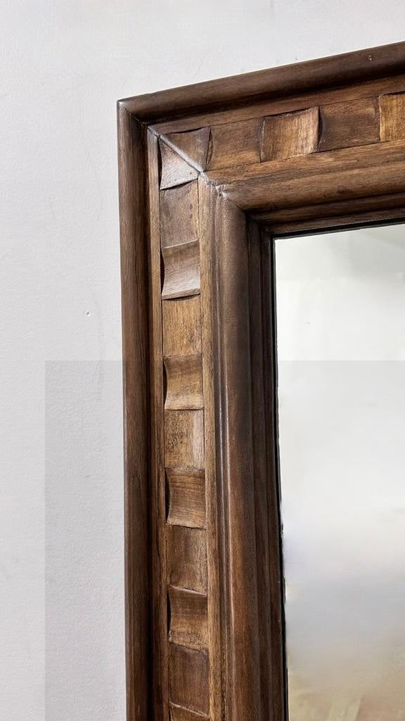 Lucca Studio Scout Spanish Walnut Mirror