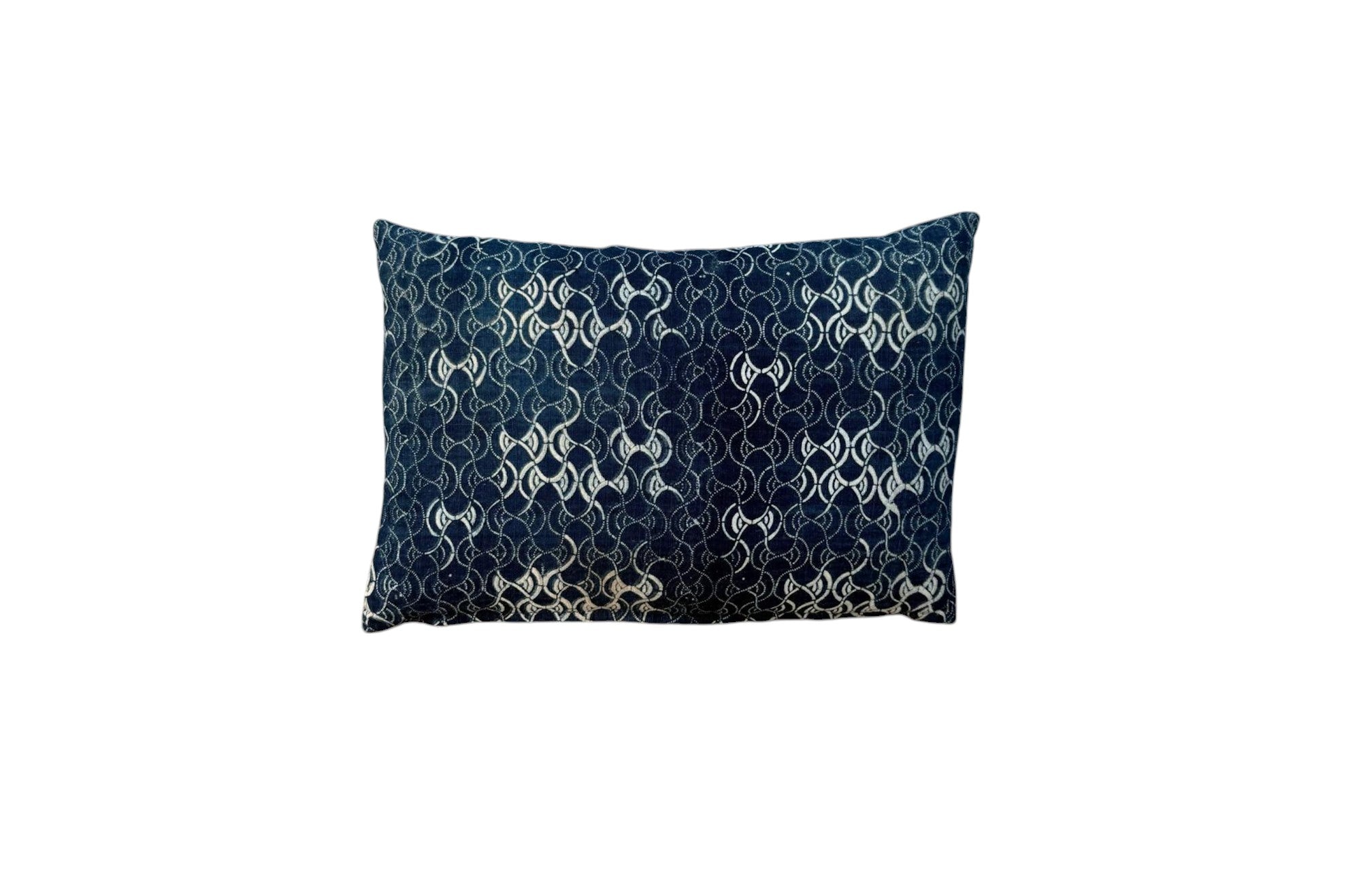 Vintage Japanese Indigo Textile Pillow