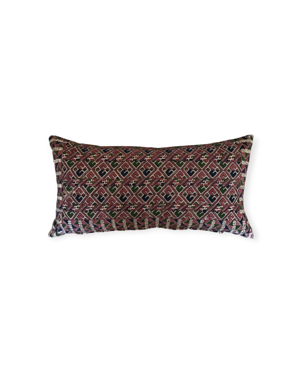 19th Century Balkan Embroidery Pillow