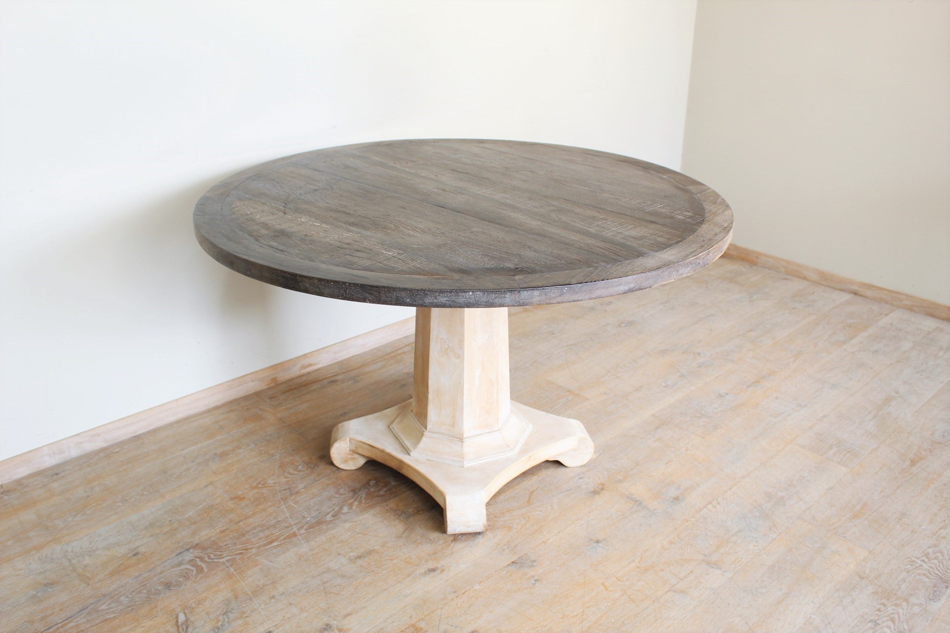 19th Century French Walnut and Oak Dining Table