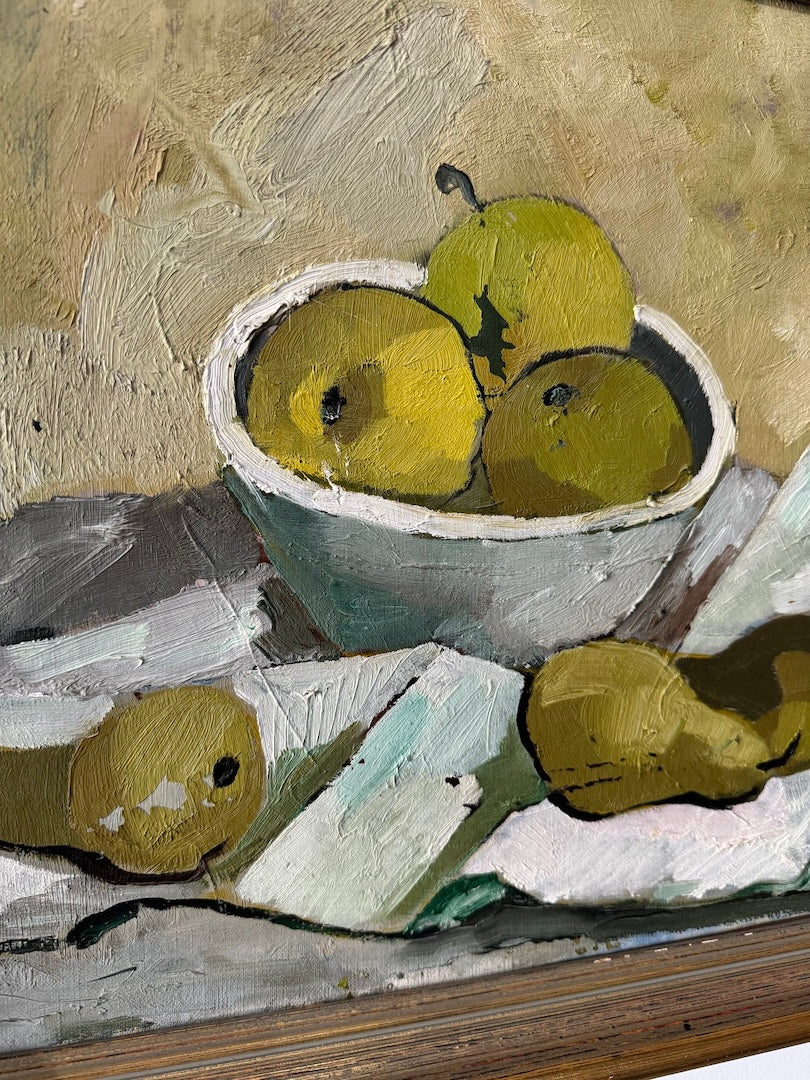 Vintage Danish Still Life Painting