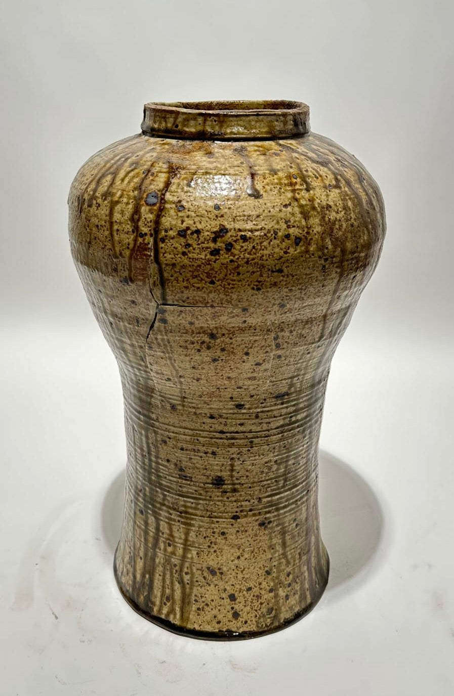 Large Scale Belgian Studio Pottery Vase