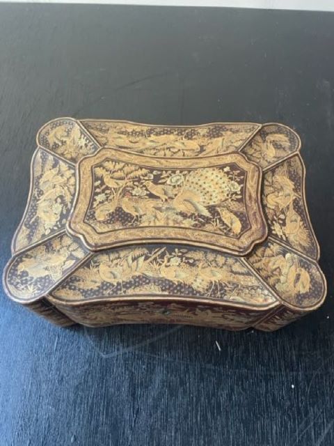 Chinoiserie Lacquer Box