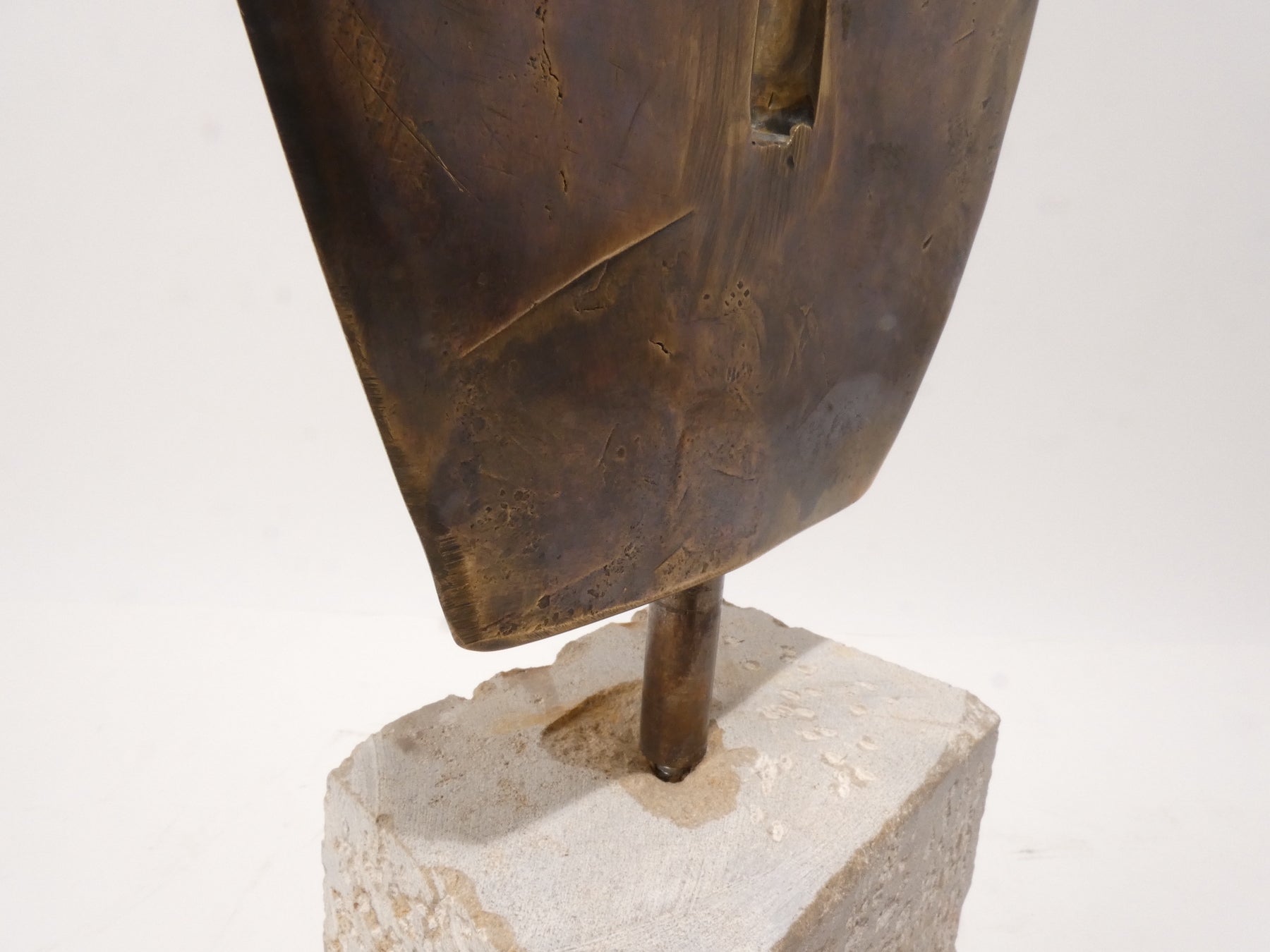 Limited Edition Bronze and Stone Sculpture