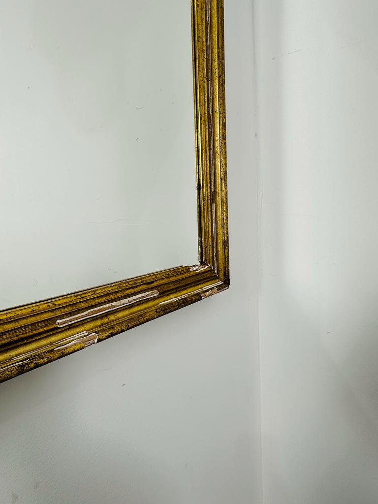 19th Century Spanish Gilt Wood Mirror