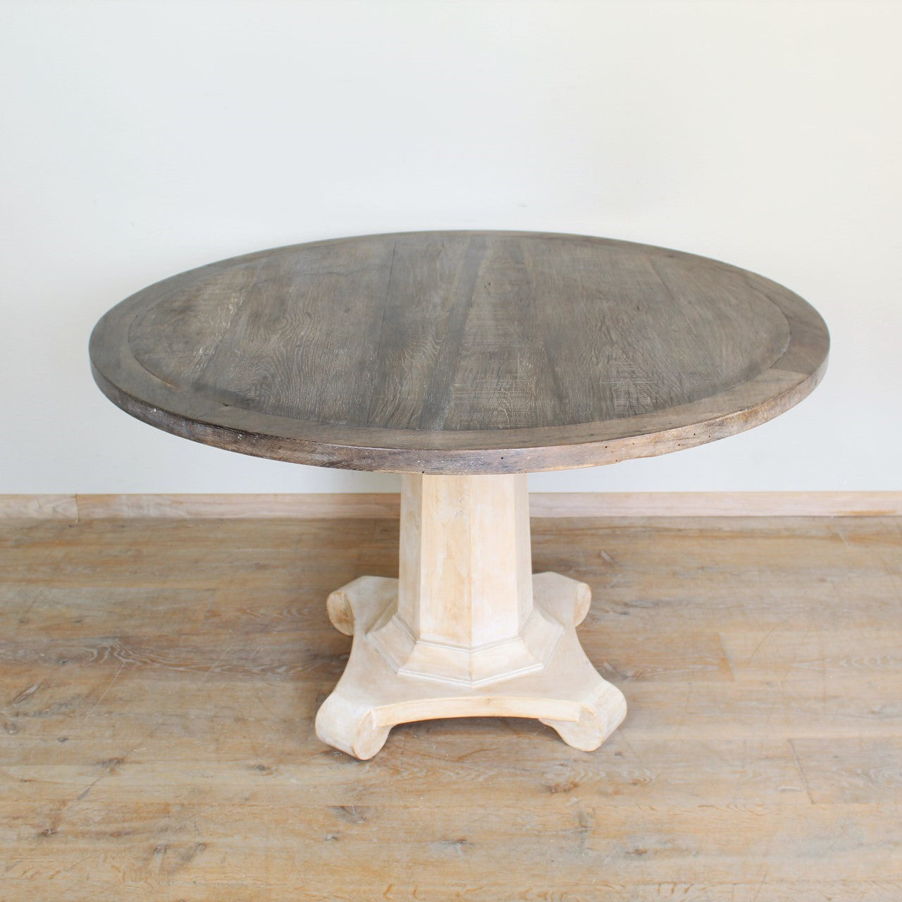 19th Century French Walnut and Oak Dining Table