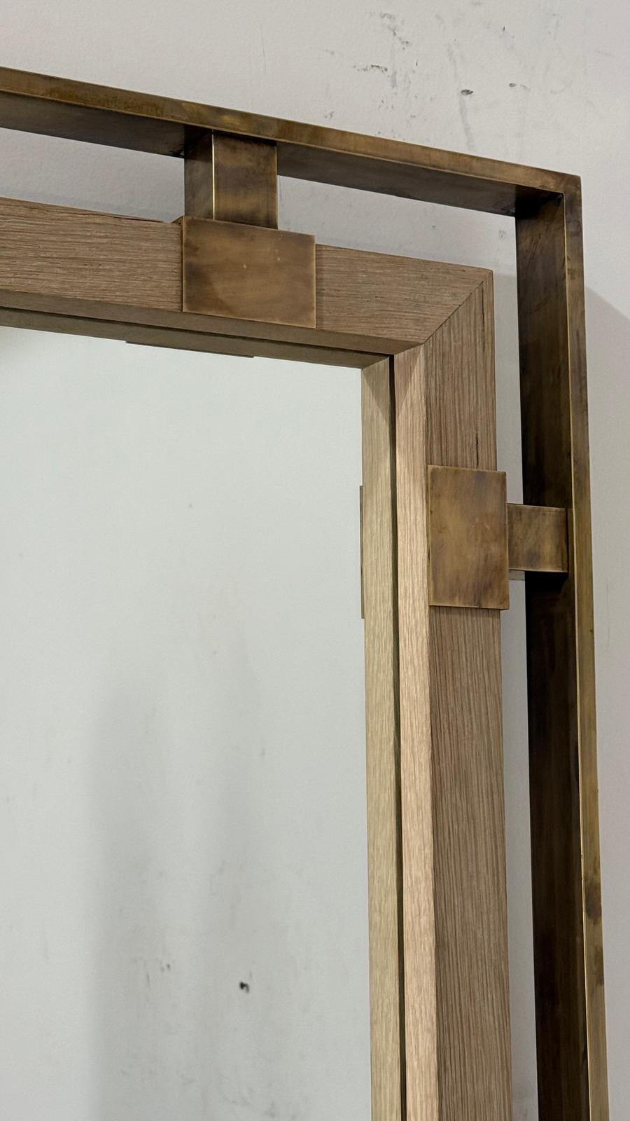 Lucca Studio Zuma Oak Mirror